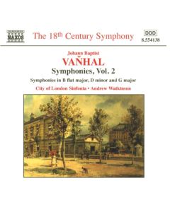 Johann Baptist (Jan Krtitel) Vanhal (1739-1813) - Symphonien Vol.2 CD