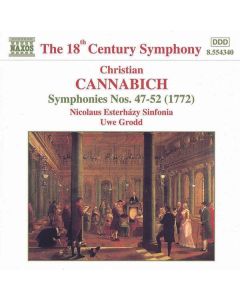 Johann Christian Cannabich (1731-1798) - Symphonien Nr.47-52 CD