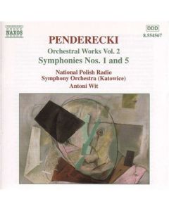 Krzysztof Penderecki (1933-2020) - Symphonien Nr.1 & 5 CD