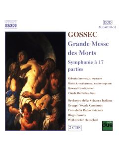 Francois-Joseph Gossec (1734-1829) - Requiem (Missa pro defunctis) CD