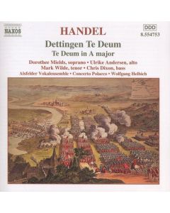 Georg Friedrich Händel (1685-1759) - Dettingen Te Deum CD