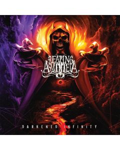 Reaping Asmodeia - Darkened Infinity (Orange W/ White Swirl Vinyl) LP