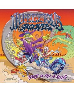 Infectious Grooves - Take U On A Ride - Summer Shred Sessions, Vol. 1 (Green w/ Purple Splatter Vinyl) LP
