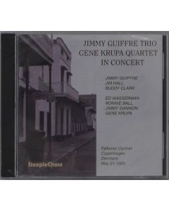 Jimmy Guiffre & Gene Krupa - In Concert (Falkoner Centre, Copenhagen, May 21, 1959) CD