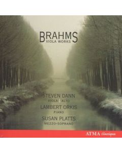 Johannes Brahms (1833-1897) - Sonaten für Viola & Klavier op.120 Nr.1 & 2 CD