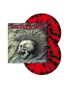 The Exploited - Beat The Bastards (Transparent Red W/ Black Splatter Vinyl) LP