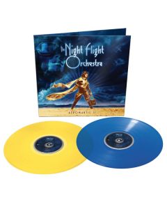 The Night Flight Orchestra - Aeromantic II (Limited Edition) (Yellow + Blue Vinyl) LP