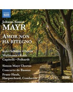 Johann Simon (Giovanni Simone) Mayr (1763-1845) - Amor non ha ritegno (Opera semiseria in 2 Akten) CD