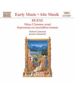 Guillaume Dufay (1400-1474) - Missa "L'homme arme" CD