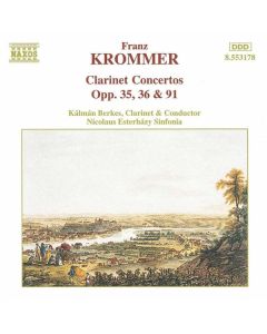 Franz Krommer (1759-1831) - Konzerte f.2 Klarinetten op.35 & op.91 CD