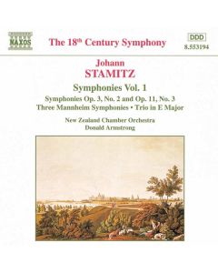 Johann Stamitz (1717-1757) - Symphonien Vol.1 CD