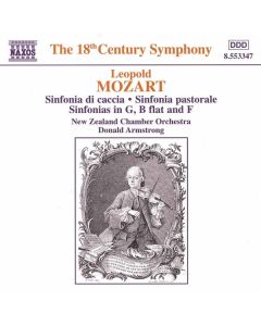 Leopold Mozart (1719-1787) - Sinfonia da Caccia für 4 Hörner & Streicher CD