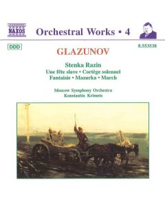Alexander Glasunow (1865-1936) - Stenka Rasin op.13 CD
