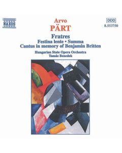 Arvo Pärt - Fratres (in 7 Versionen) CD