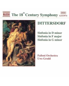 Karl Ditters von Dittersdorf (1739-1799) - Symphonien d-moll,F-Dur,g-moll CD