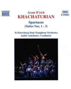 Aram Khachaturian (1903-1978) - Spartacus-Suiten Nr.1-3 CD