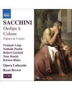 Antonio Maria Sacchini (1730-1786) - Oedipe a Colone CD