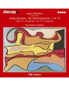 Vagn Holmboe (1909-1996) - Streichquartette Nr.17,19,20 CD
