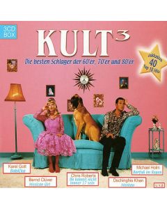 Kult hoch 3 - Die besten Schlager der 60er,70er und 80er CD