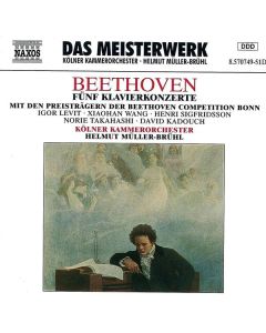 Ludwig van Beethoven (1770-1827) - Klavierkonzerte Nr.1-5 CD