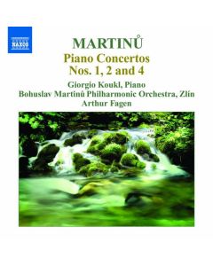 Bohuslav Martinu (1890-1959) - Klavierkonzerte Nr.1,2,4 CD