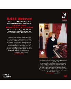 Idil Biret - Schwetzingen Festival 14. Mai 1999 (Frederic Chopin) (180g) LP