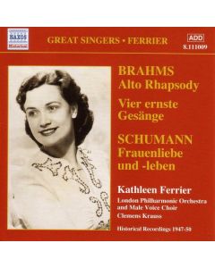 Kathleen Ferrier singt Brahms & Schubert CD