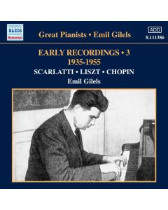 Emil Gilels - Early Recordings Vol.3 (1935-1955) CD