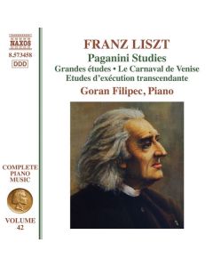Franz Liszt (1811-1886) - Klavierwerke Vol.42 - Paganini Studies CD