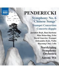 Krzysztof Penderecki (1933-2020) - Symphonie Nr.6 "Chinese Songs" für Bariton & Orchester CD