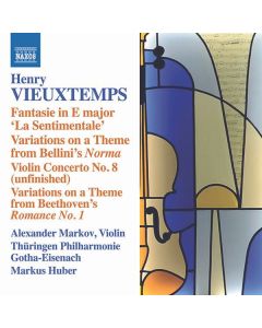 Henri Vieuxtemps (1820-1881) - Violinkonzert Nr.8 h-moll op.59 CD