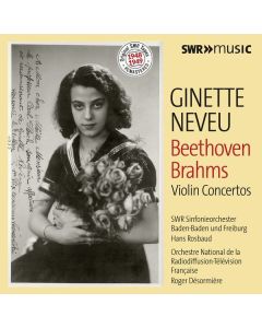 Ginette Neveu - Beethoven / Brahms CD