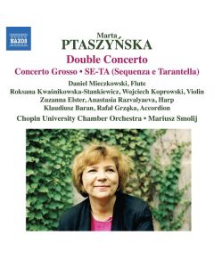 Marta Ptaszynska - Konzert für Flöte, Harfe & Orchester CD