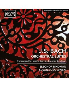 Johann Sebastian Bach (1685-1750) - Orchestersuiten Nr.1-4 für Klavier 4-händig CD