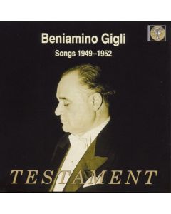 Benjamino Gigli - Songs 1949-1952 CD