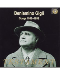 Benjamino Gigli - Songs 1952/53 CD