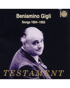 Benjamino Gigli - Songs 1954/55 CD