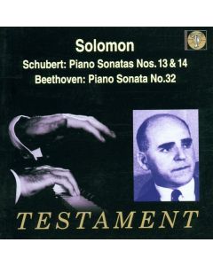 Solomon spielt Klaviersonaten CD