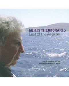 Mikis Theodorakis (1925-2021) - Musik für Cello & Klavier "East of the Aegean" CD