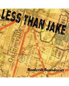 Less Than Jake - Borders & Boundaries (25th Anniversary) (Deluxe Edition) (Transparent Yellow Vinyl) LP