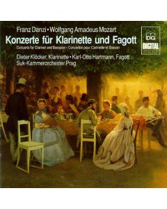 Franz Danzi (1763-1826) - Sinfonia concertante für Klarinette & Fagott in B CD