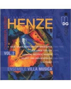 Hans Werner Henze (1926-2012) - Kammermusik Vol.2 CD
