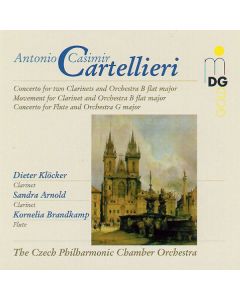 Antonio Casimir Cartellieri (1772-1807) - Konzert für 2 Klarinetten & Orchester in B CD