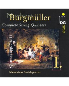 Norbert Burgmüller (1810-1836) - Sämtliche Streichquartette Vol.1 CD