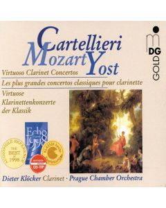 Dieter Klöcker - Virtuoso Clarinet Concertos CD