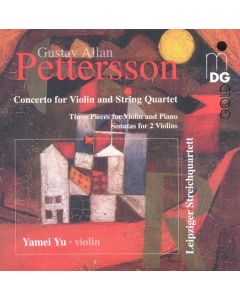 Allan Pettersson (1911-1980) - Violinkonzert Nr.1 für Violine & Streichquartett CD