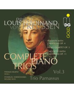 Louis Ferdinand Prinz von Preussen (1772-1806) - Sämtliche Klaviertrios Vol.3 CD