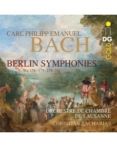 Carl Philipp Emanuel Bach (1714-1788) - Symphonien Wq.174,175,178,179,181 - "Berlin Symphonies" SACD