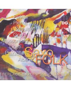 Berlage Saxophone Quartet - SaxoFOLK SACD
