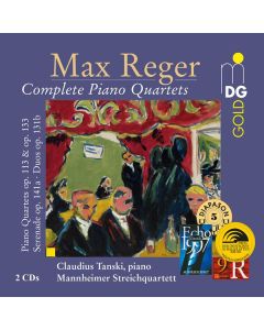 Max Reger (1873-1916) - Sämtliche Klavierquartette CD